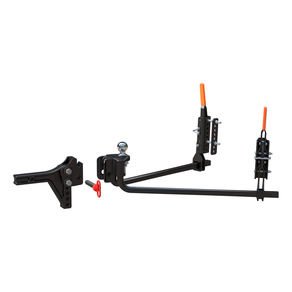 TruTrack 2P Trailer-Mounted Weight Distribution Hitch  8-10K