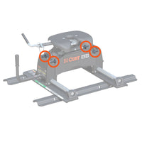 Replacement R-Series 5th Wheel Roller Head Mounting Hardware