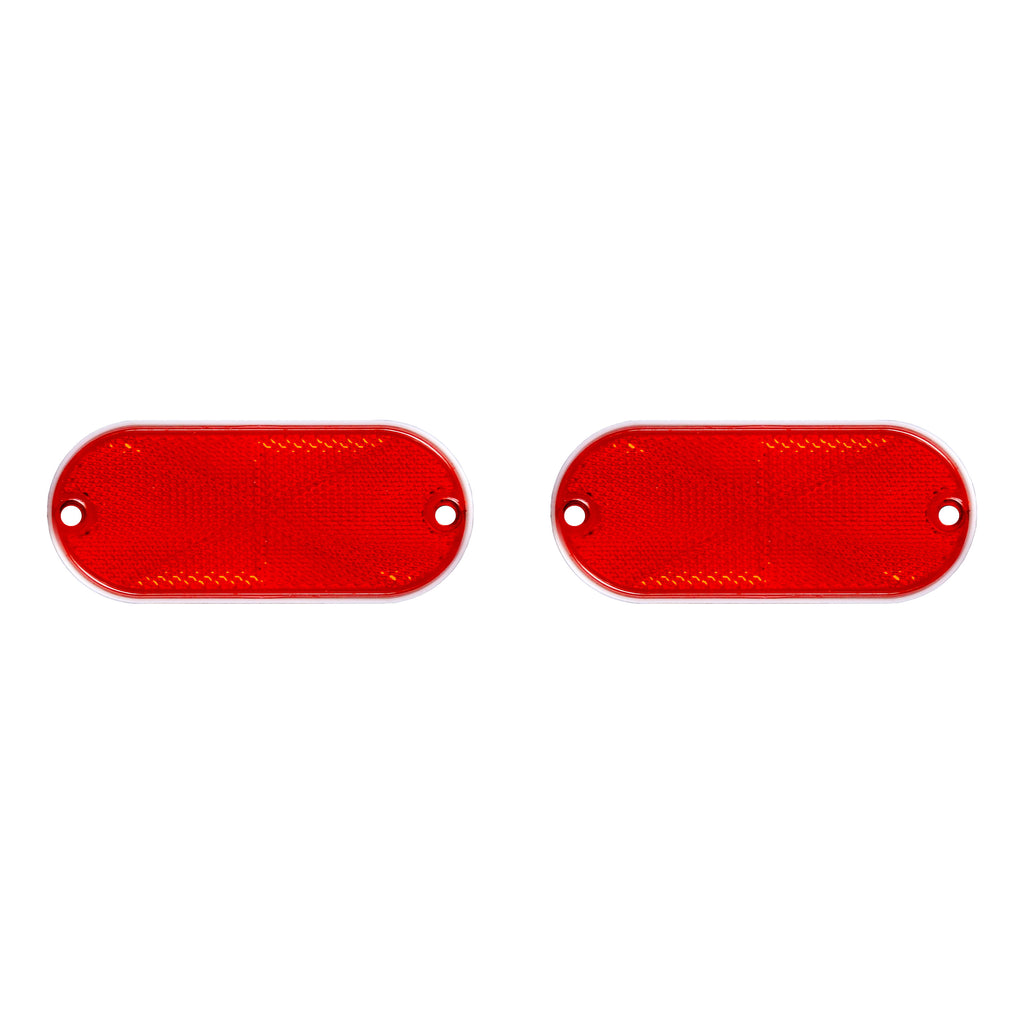 Replacement 18113 Reflectors For Aluminum Cargo Carrier - 2-Pack