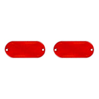 Replacement 18113 Reflectors For Aluminum Cargo Carrier - 2-Pack