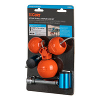 Hitch & Tri-Ball Coupler Lock Set (Up To 2-1/2" Receiver 1-7/8" 2" 2-5/16")