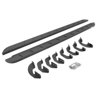 Go Rhino 63443973ST - RB10 Slim Running Boards - Complete Kit: RB10 Slim Running Board + Brackets - Textured Black