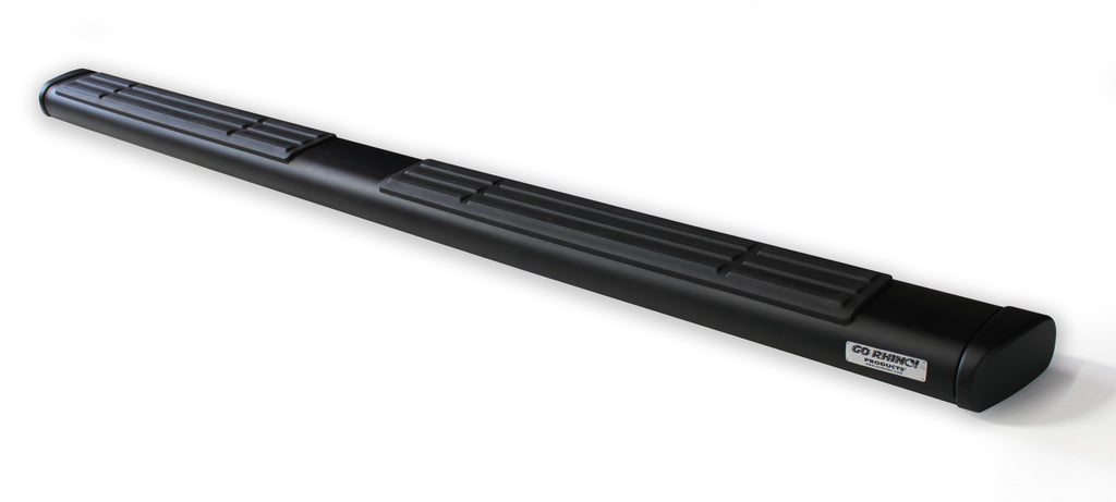 Go Rhino - 686404680CB - 6in OE Xtreme Composite SideSteps Kit + 4 Brackets Per Side (Gas Only) - Black