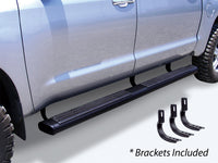 Go Rhino - 686435180CB - 6in OE Xtreme Composite SideSteps Kit - 80in Long Black + Brackets - Black