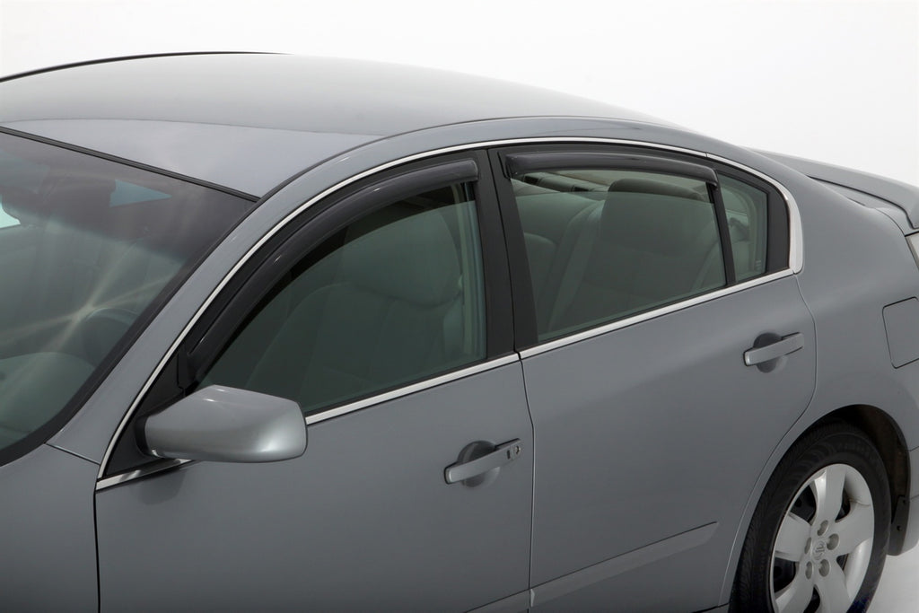 Auto Ventshade 94169 Original Ventvisor Side Window Deflector Dark Smoke 4-Piece Set For 2021-2023 Hyundai Elantra