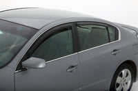 Auto Ventshade 94169 Original Ventvisor Side Window Deflector Dark Smoke 4-Piece Set For 2021-2023 Hyundai Elantra