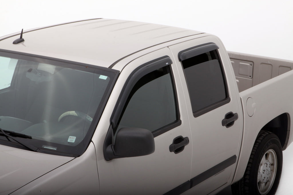 Auto Ventshade 94182 Original Ventvisor Side Window Deflector Dark Smoke 4-Piece Set For 22-23 Ford Maverick