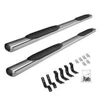 Go Rhino - 684443280PS - 4" OE Xtreme Side Steps With Mounting Brackets Kit - Polished Stainless Steel