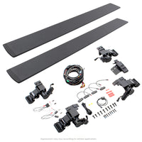 Go Rhino 20306880PC - E1 Electric Running Boards With Mounting Brackets - Textured Black