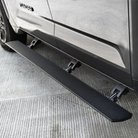 Go Rhino 20443587PC - E1 Electric Running Boards With Mounting Brackets - Textured Black