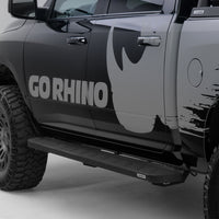 Go Rhino - 63430680T - RB10 Running Boards With Mounting Brackets - Protective Bedliner Coating