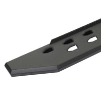 RB20 Slim Line Running Boards With Mounting Brackets Kit - Double Cab Only