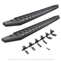 Go Rhino - 69443280PC - RB20 Running Boards With Mounting Brackets Kit - Textured Black