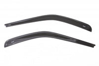 Auto Ventshade 892025 Ventvisor Low Profile Dark Smoke Side Window Deflector 2-pc Set For 2020-2022 Jeep Gladiator 2018-2022 Jeep Wrangler JL 2-Door