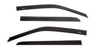 Auto Ventshade 774017 Low Profile Matte Black Ventvisor Side Window Deflector 4-Piece Set For 1999-2016 Ford F-250 F-350 F-450 F-550 SuperCrew