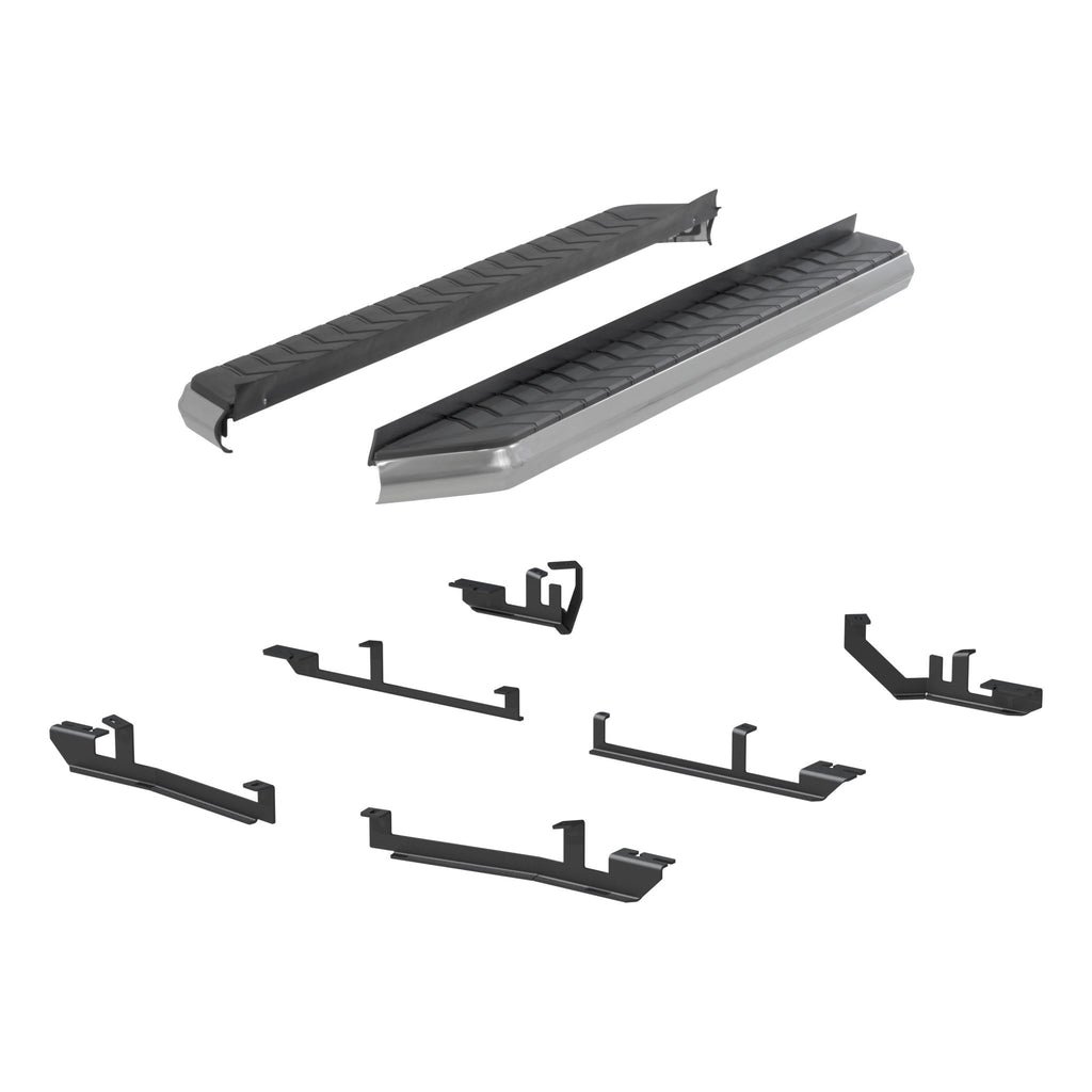 AeroTread 5" x 67" Polished Stainless Running Boards Select Kia Sorento