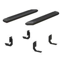 AdvantEDGE 5-1/2" x 53" Black Aluminum Side Bars Select Ford F-250 F-350