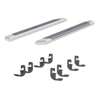 AdvantEDGE 5-1/2" x 75" Chrome Aluminum Side Bars Select Silverado Sierra Crew