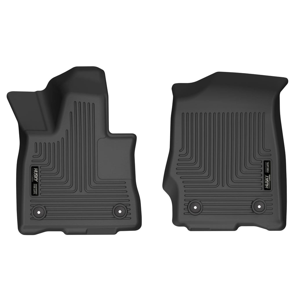 Husky Liners 55791 | Husky Liners Front Floor Liners, Fits 2020 Lincoln Aviator X-act Contour