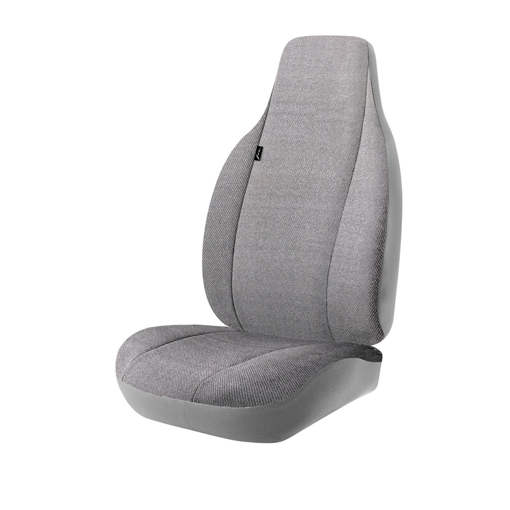 FIA-TRS401 GRAY | TRS SEMI CUSTOM FIT CAR FRONT BUCKET SEAT COVER GRAY
