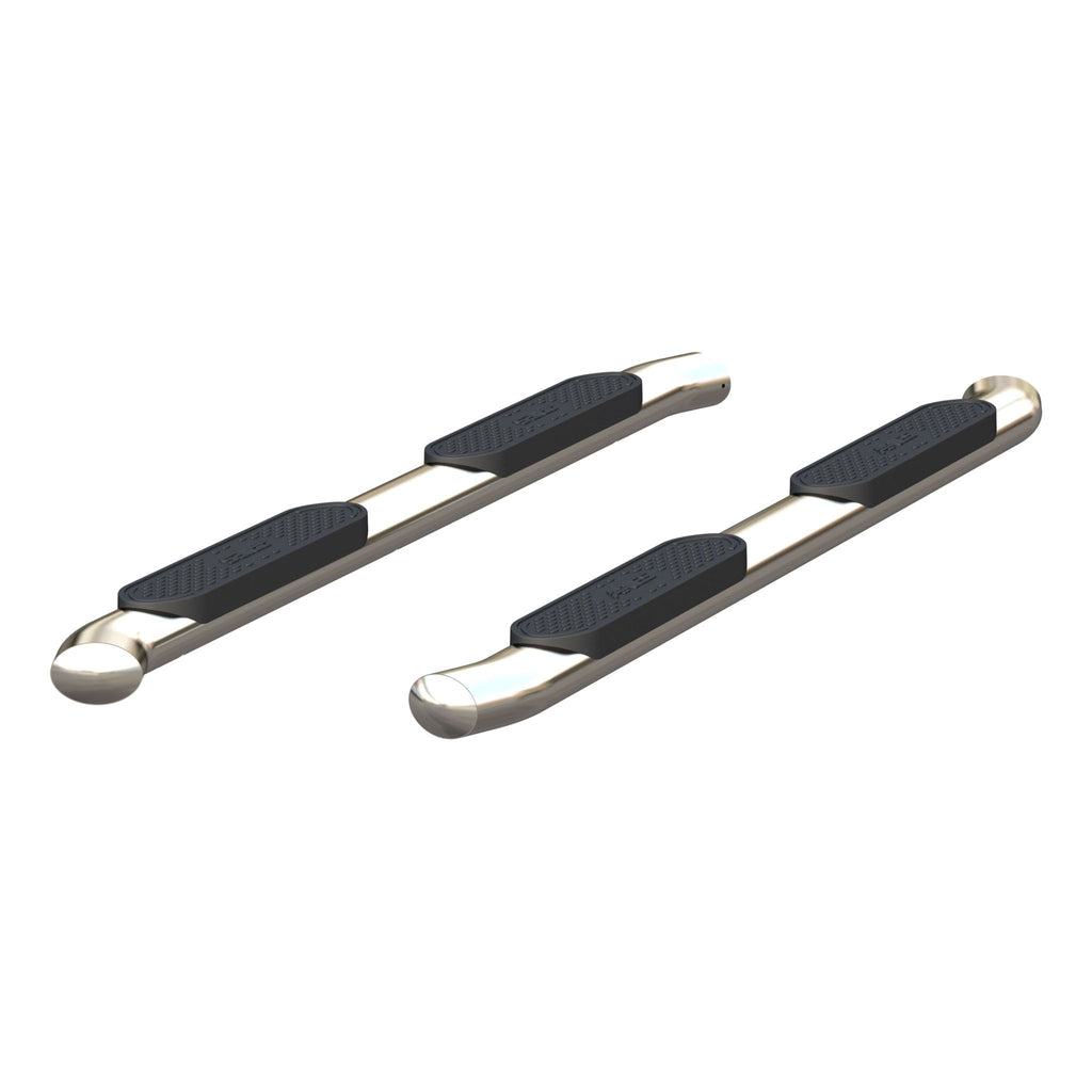 4" Polished Stainless Oval Side Bars Select Ram 1500