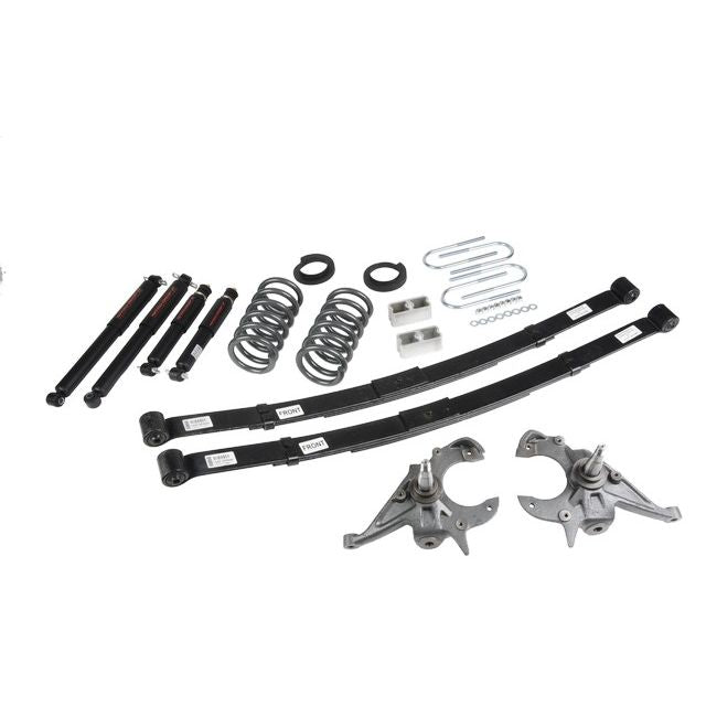 BELLTECH 631ND LOWERING KITS  Front And Rear Complete Kit W/ Nitro Drop 2 Shocks 1995-1997 Chevrolet Blazer/Jimmy 4 cyl. 4 in. or 5 in. F/5 in. R W/ Nitro Drop II Shocks