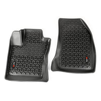 Rugged Ridge 12920.34 | Floor Liners, Front, Black; 15-16 Jeep Renegade