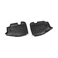 Rugged Ridge 12950.10 | Floor Liners, Rear, Black; 97-06 Jeep Wrangler/Unlimited TJ/LJ