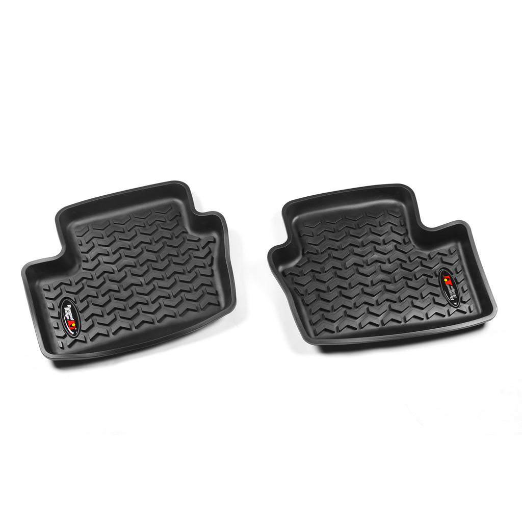 Rugged Ridge 12950.17 | Floor Liners, Front, Blk; 07-12 Caliber /07-16 MK