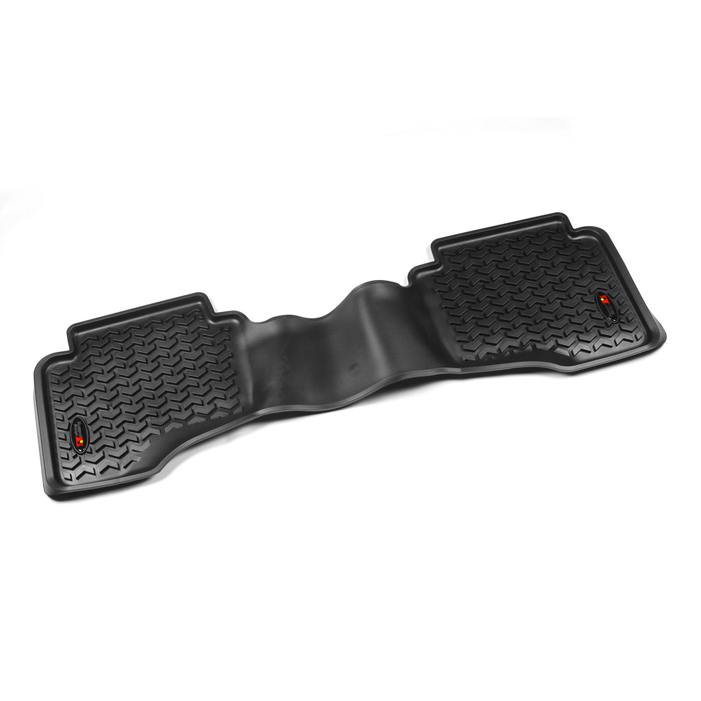 Rugged Ridge 12950.26 | Floor Liners, Rear Black; 05-10 Jeep WK/XK