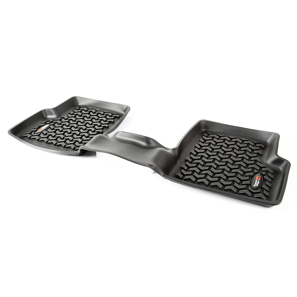 Rugged Ridge 12950.37 | All Terrain Floor Liner, Rear, Black; 15-16 Jeep Renegade