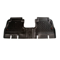 Rugged Ridge 12950.48 | Floor Liner, Rear; Black, 2018-2020 Jeep Wrangler JL 4 Dr