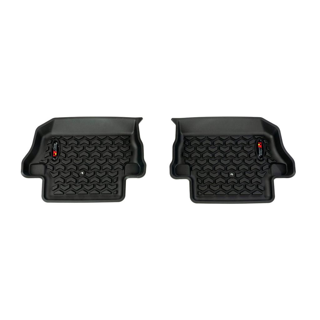 Rugged Ridge 12950.49 | Floor Liner, Rear; Black, 2018-2020 Jeep Wrangler JL 2 Dr