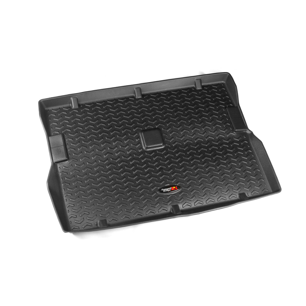 Rugged Ridge 12975.11 | Cargo Liner, Black; 76-06 Jeep CJ7/Wrangler/Unlimited YJ/TJ/LJ
