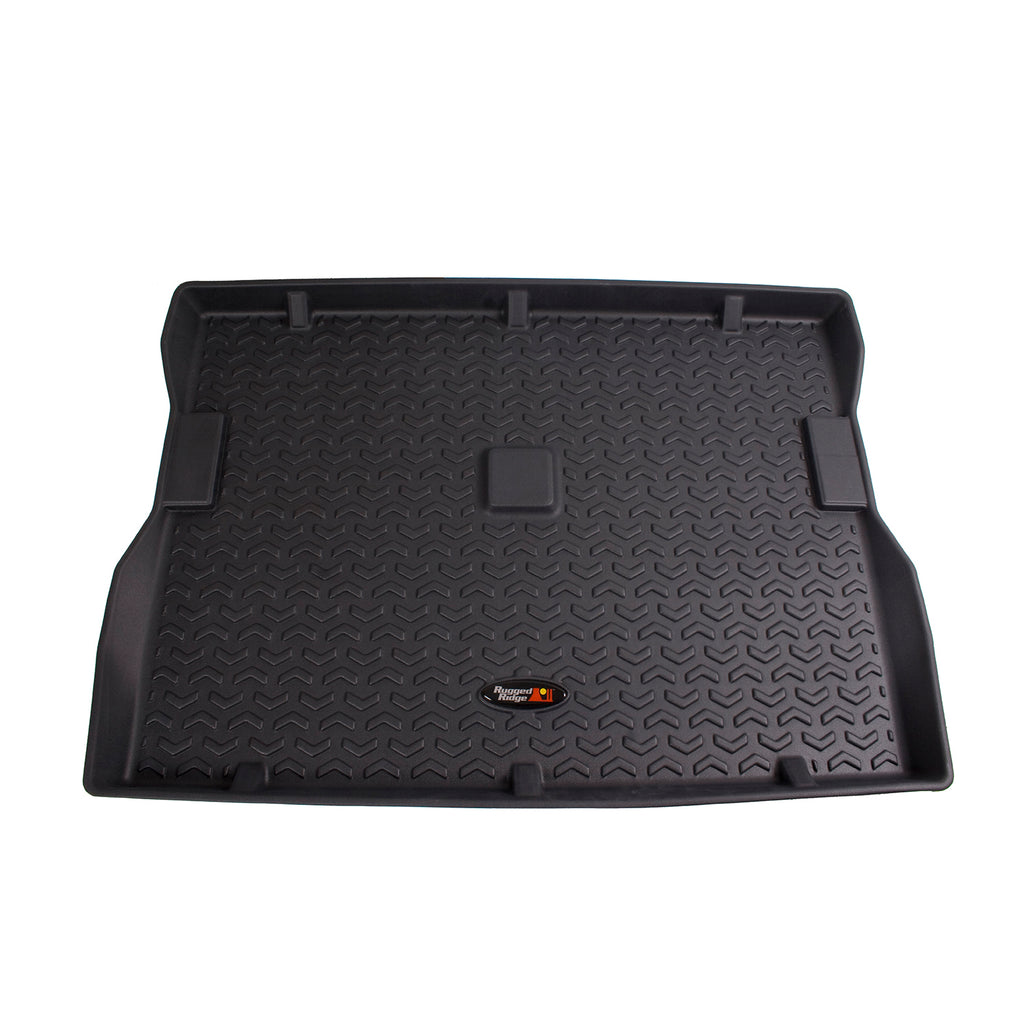Rugged Ridge 12975.22 | Cargo Liner, Black; 76-86 Jeep CJ7/87-95 Wrangler YJ