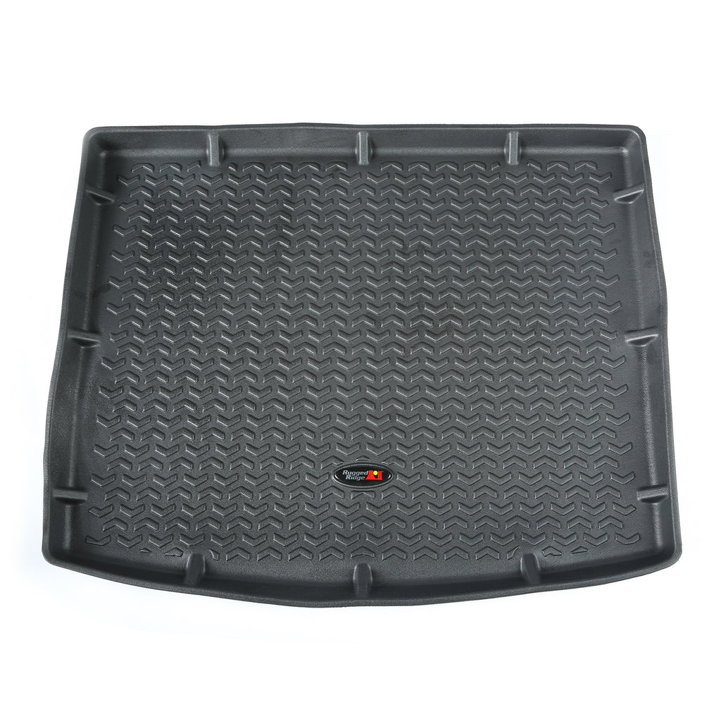 Rugged Ridge 12975.38 | Floor Liner, Cargo; Black, 2014-2020 Jeep Cherokee KL