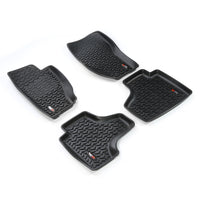Rugged Ridge 12987.28 | Floor Liners, Kit, Black; 08-13 Jeep Liberty KK