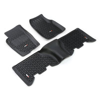 Rugged Ridge 12987.31 | Floor Liners, Kit, Black; 93-98 Jeep Grand Cherokee ZJ