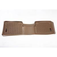 Floor Liner Rear Tan; 12-16 Nissan Titan Crew