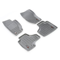 Floor Liners Kit Gray; 08-13 Jeep Liberty KK