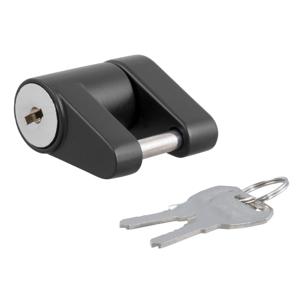 Coupler Lock (1/4" Pin 3/4" Latch Span Padlock Black)