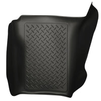 Husky Liners 83681 | Husky Liners Center Hump Floor Liner, Fits 11-16 F250/F350/F450 SUPER DUTY STD CAB WEATHERBEATER FRONT CENTER HUMP LINER BLACK