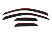 Auto Ventshade 194040 In-Channel Ventvisor Side Window Deflector 4-Piece Set For 2007-2013 Silverado/Sierra 1500 2007-2014 Silverado/Sierra 2500HD-3500HD With Extended Cab