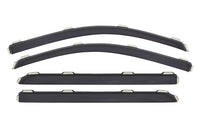 Auto Ventshade 194536 In-Channel Ventvisor Window Deflector 4 Piece For 2014-18 Chevrolet Silverado/GMC Sierra 1500 2015-2019 Chevrolet Silverado/GMC Sierra 2500/3500 Crew Cab Pickup