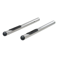 3" Round Polished Stainless Side Bars Select Toyota Tacoma