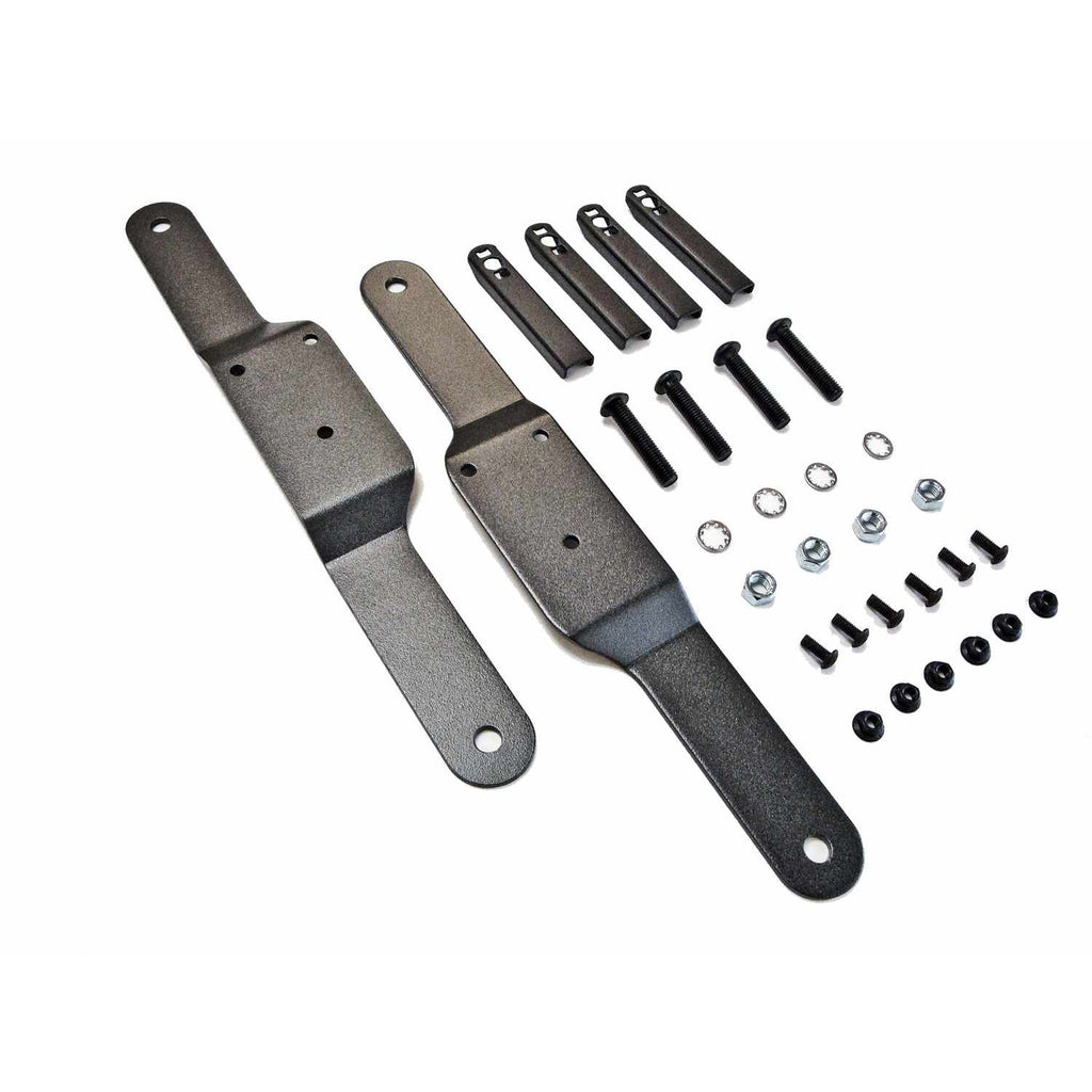 AMP Research 74602-01A No Drill Bracket Mounting Kit for 2004-2020 Ford F-150 2008-2021 Ford F-250/350