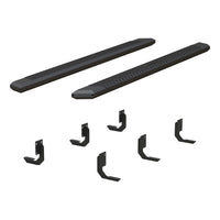 AdvantEDGE 5-1/2" x 91" Black Aluminum Side Bars Select Ford F250 F350 F450