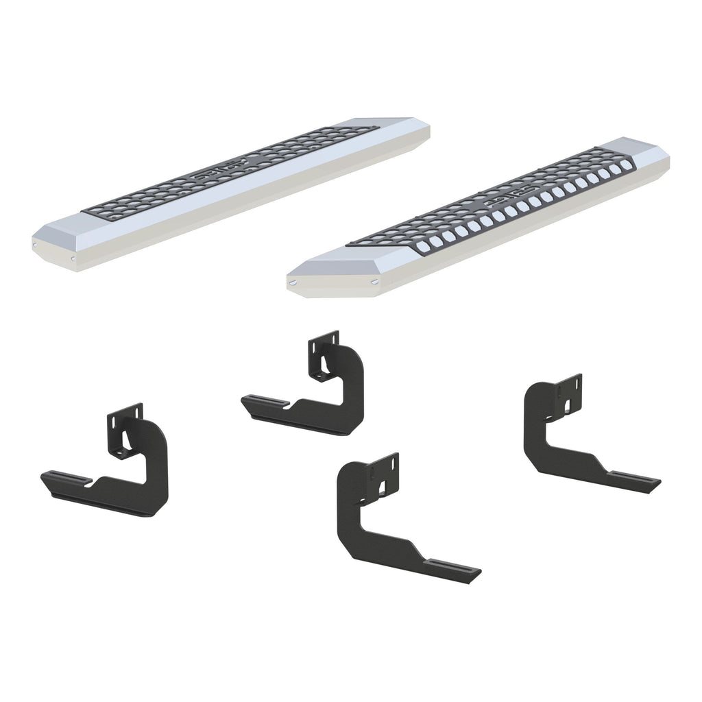 AdvantEDGE 5-1/2" x 53" Chrome Aluminum Side Bars Select Ford F-150