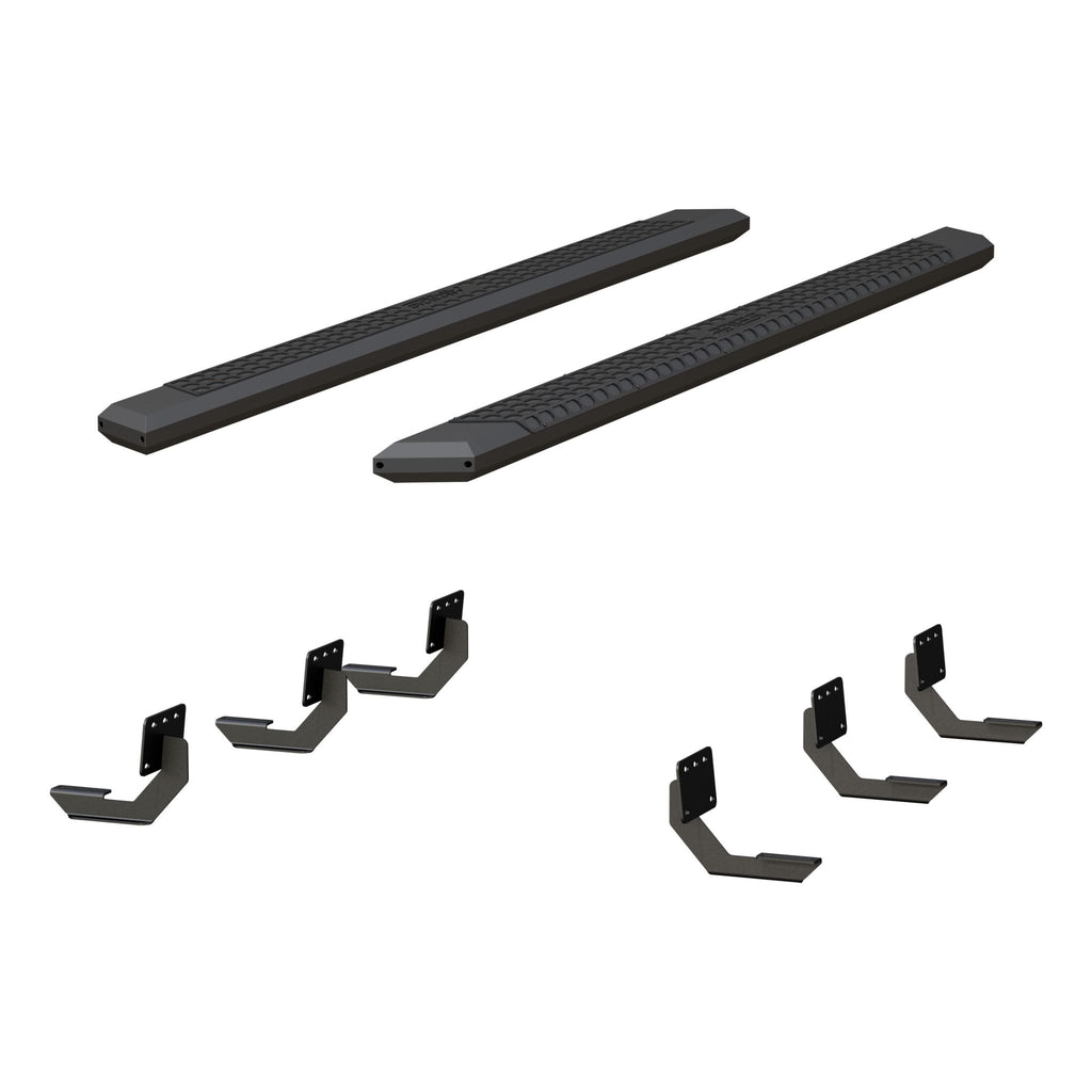 AdvantEDGE 5-1/2" x 91" Black Aluminum Side Bars Select Ram 1500