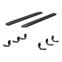 AdvantEDGE 5-1/2" x 91" Black Aluminum Side Bars Select Ram 1500